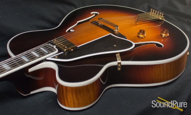Heritage 2012 Golden Eagle Custom Lefty Archtop Guitar- Used — image 13