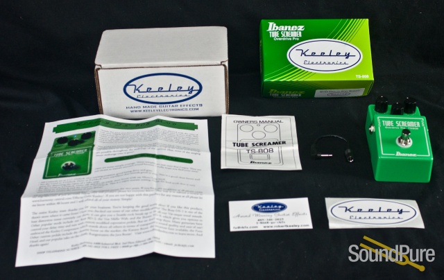 Keeley TS-808 Mod+/True-Bypass TubeScreamer Pedal - Used — image 7