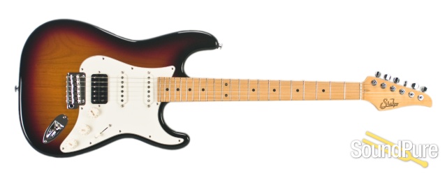 Suhr Classic Pro 3-Tone Burst Tinted Maple HSS #27257 — image 4