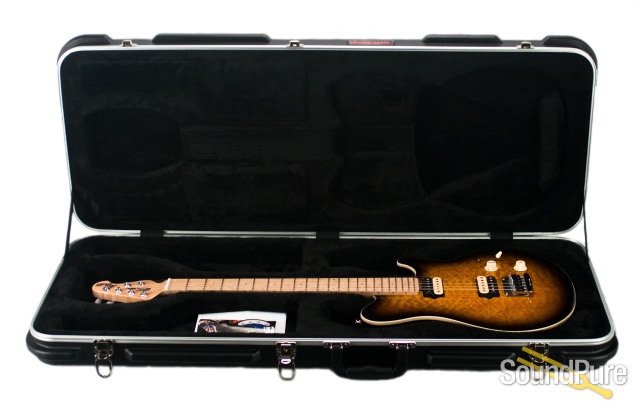 Ernie Ball Music Man Axis Super Sport Tobacco Burst Guitar — image 7