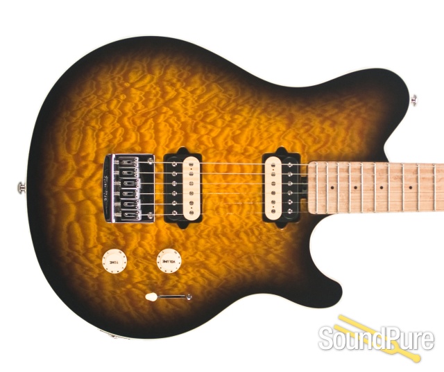 Ernie Ball Music Man Axis Super Sport Tobacco Burst Guitar — image 8