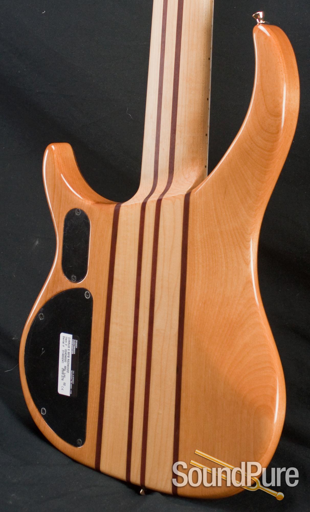 Peavey Cirrus Redwood/Alder 6String Bass Guitar Used