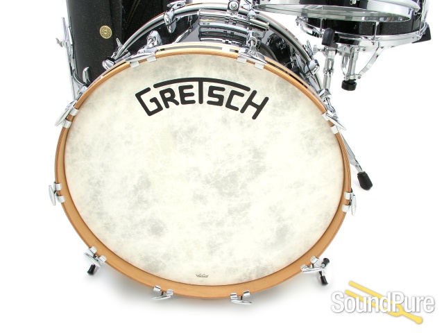 Gretsch 3pc Broadkaster Drum Set-Anniversary Sparkle — image 6