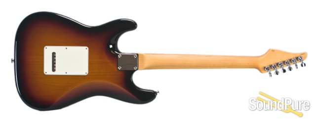 Suhr Classic Pro 3-Tone Burst IRW SSS Electric Guitar — image 4