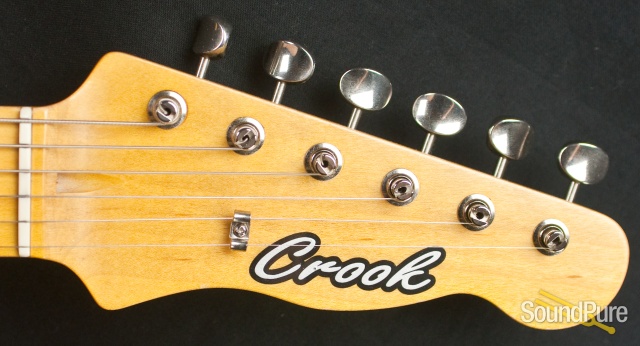 Crook Butterscotch Tele Guitar w/ McVay G-Bender - Used — image 2