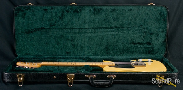 Crook Butterscotch Tele Guitar w/ McVay G-Bender - Used — image 5