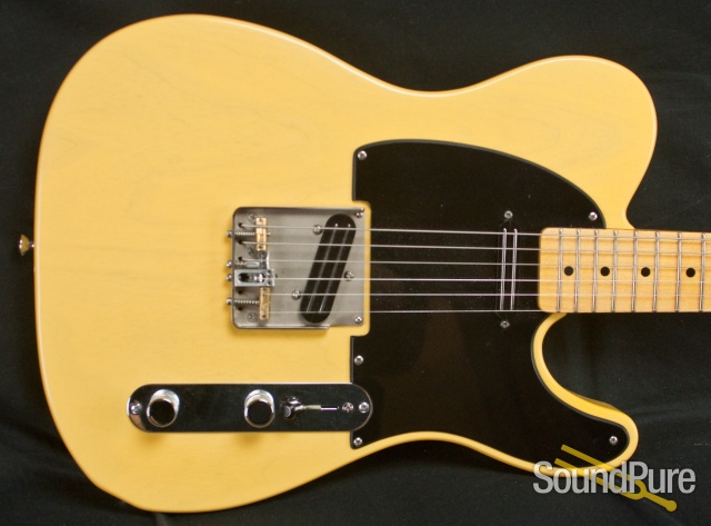 Crook Butterscotch Tele Guitar w/ McVay G-Bender - Used — image 7