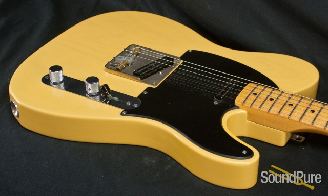 Crook Butterscotch Tele Guitar w/ McVay G-Bender - Used — image 8
