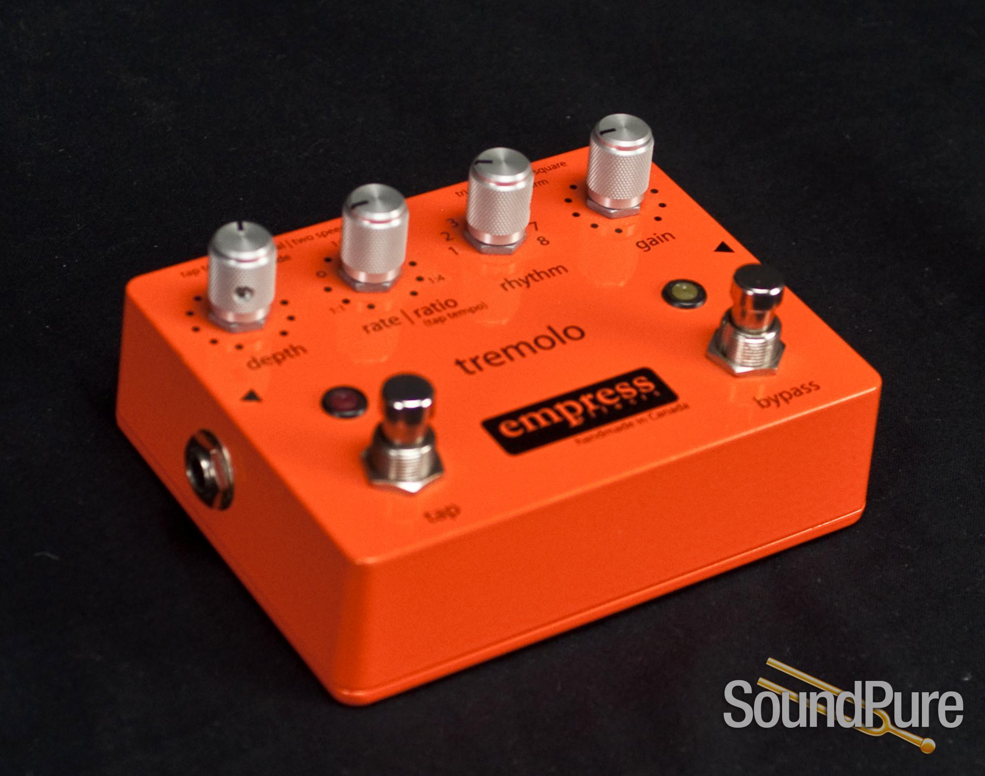 Empress Tremolo V1 Tap Tempo Effect Pedal - Used | Soundpure.com