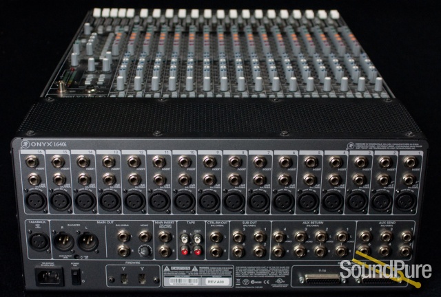 Mackie Onyx 1640i 16-Ch Mixer & Firewire Interface — image 4