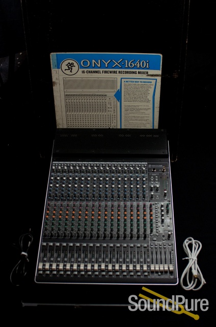 Mackie Onyx 1640i 16-Ch Mixer & Firewire Interface — image 5