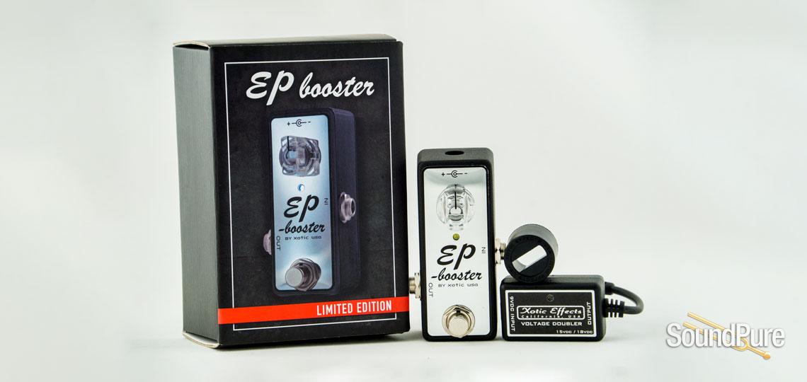Xotic Effects USA Limited Edition EP Booster Chrome Bundle