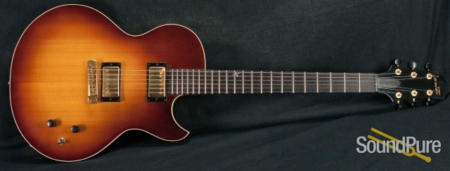 Benedetto Benny Antique Burst Archtop Guitar S1142 - Used — image 4