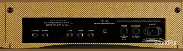 3rd Power Amplification Dream 40 American Amp Head - Tweed — image 3