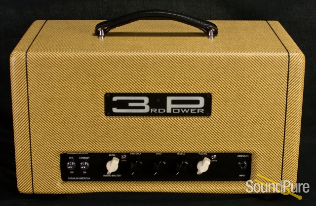3rd Power Amplification Dream 40 American Amp Head - Tweed — image 1