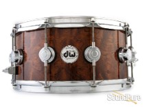 DW 6.5x14 Collectors Exotic Series Maple Snare Drum-Bubinga DW 6.5x14 Collectors Exotic Series Maple Snare Drum-Bubinga