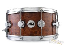 DW 6.5x14 Collectors Exotic Series Maple Snare Drum-Pommele DW 6.5x14 Collectors Exotic Series Maple Snare Drum-Pommele