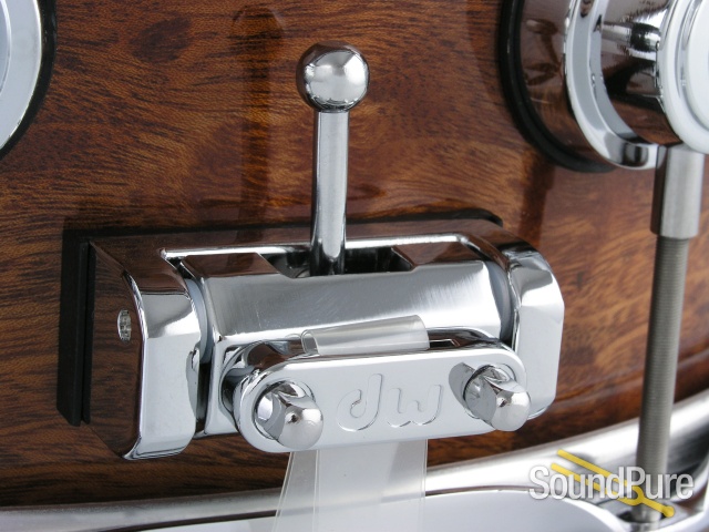 DW 6.5x14 Collectors Exotic Series Maple Snare Drum-Pommele — image 3