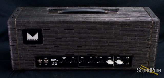 Morgan Dual 20 Smoke Chilewitch Amp w/ 1x12 Cab - Used — image 2