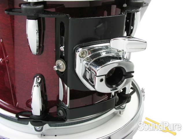 Pearl 4pc Masters Series Maple Drum Set-Vintage Wine — image 3