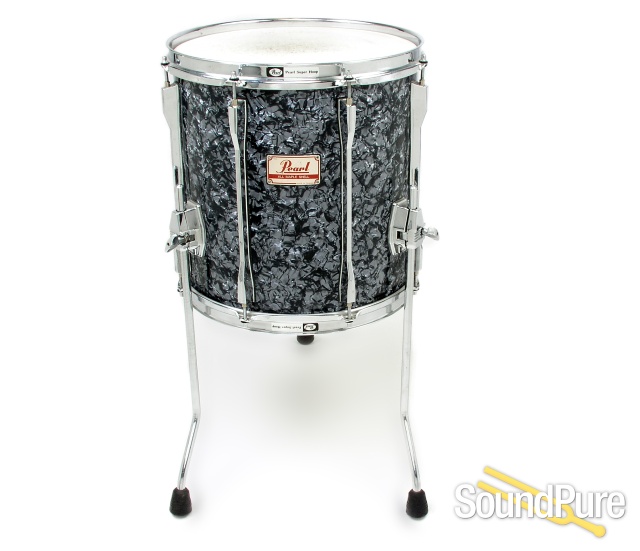 Pearl 4pc Masters MX Series Maple Drum Set-Black Diamond — image 3
