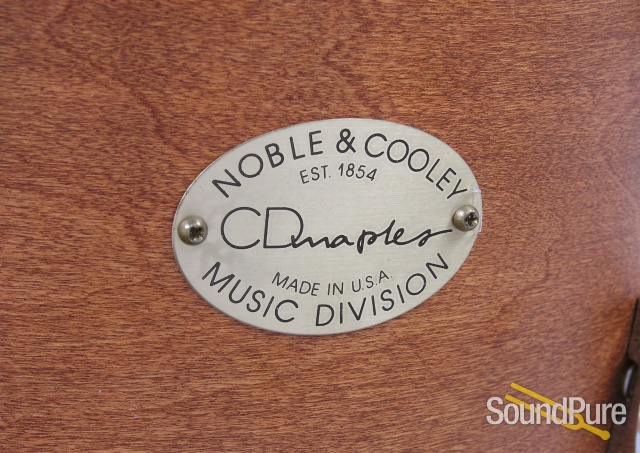 Noble & Cooley 3pc CD Maple Drum Set-Honey Maple Oil — image 2