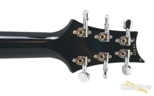 PRS Custom 24 10-Top Azul Smoke Electric Guitar #215337 — image 3