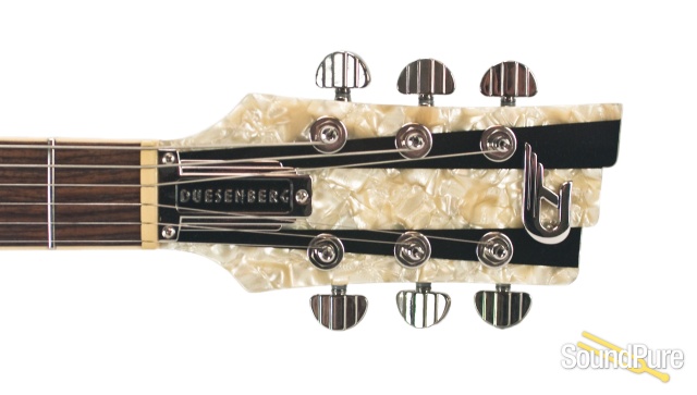 Duesenberg Fullerton Elite Black Semi-Hollow Electric Guitar — image 2