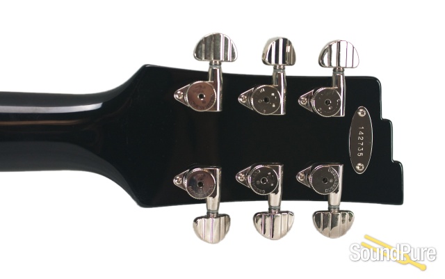 Duesenberg Fullerton Elite Black Semi-Hollow Electric Guitar — image 3