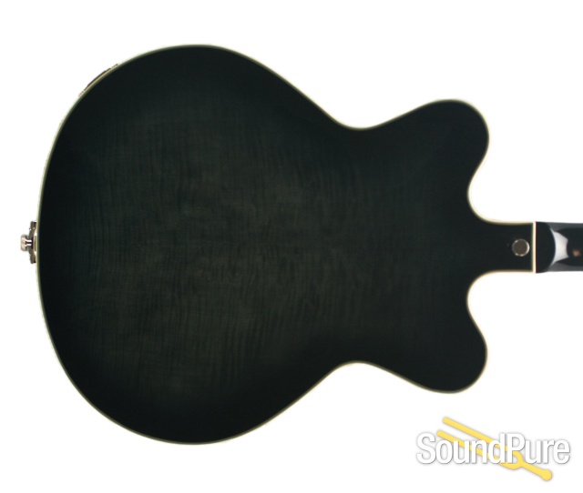 Duesenberg Fullerton Elite Black Semi-Hollow Electric Guitar — image 6