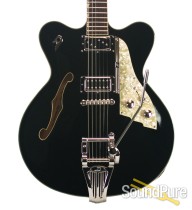 Duesenberg Fullerton Elite Black Semi-Hollow Electric Guitar