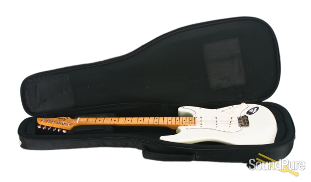 Suhr Classic Antique Olympic White Maple SSS Guitar #JSBJ4M — image 7
