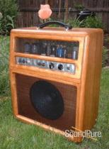 Jule Amps Brenda K. 12 watt Combo in Cherry Finish Guitar Amplifier Jule Amps Brenda K. 12 watt Combo in Cherry Finish Guitar Amplifier