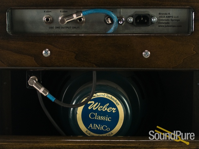 Jule Amps Brenda K. 12 watt Guitar Combo - Ebony — image 3