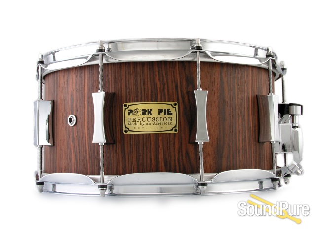Pork Pie 7x14 Franken Snare Drum-Rosewood/Maple — image 1
