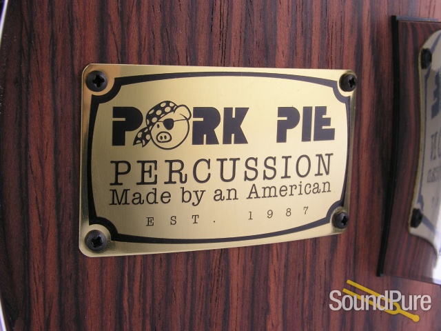 Pork Pie 7x14 Franken Snare Drum-Rosewood/Maple — image 2
