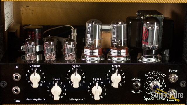 Swart Atomic Space Tone Tweed/Black 1x12 Combo Amp — image 3
