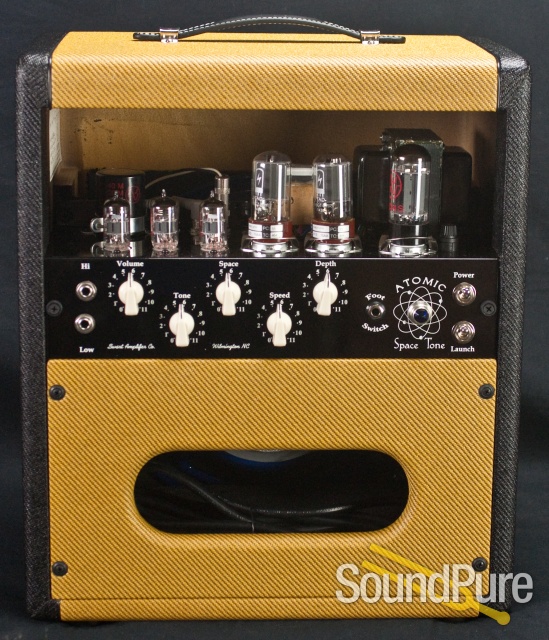 Swart Atomic Space Tone Tweed/Black 1x12 Combo Amp — image 7