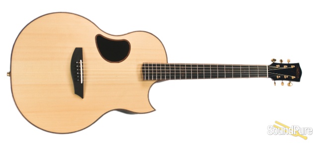 McPherson 4.5 Camrielle Brazilian/Addy Acoustic Guitar #2409 — image 4