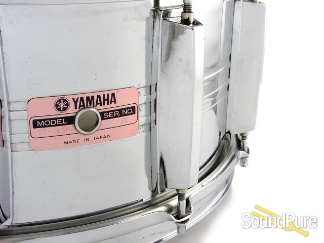 Yamaha 9000 Series 14x6.5 Seamless Steel Snare Drum — image 5