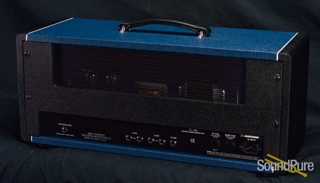 3rd Power American Dream MKII Amp Head - Black & Blue Tux — image 2