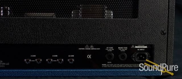 3rd Power American Dream MKII Amp Head - Black & Blue Tux — image 6