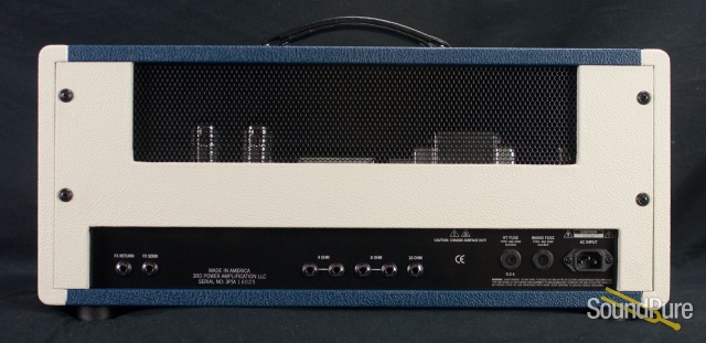 3rd Power British Dream MKII Head Only - Blue Tuxedo — image 3