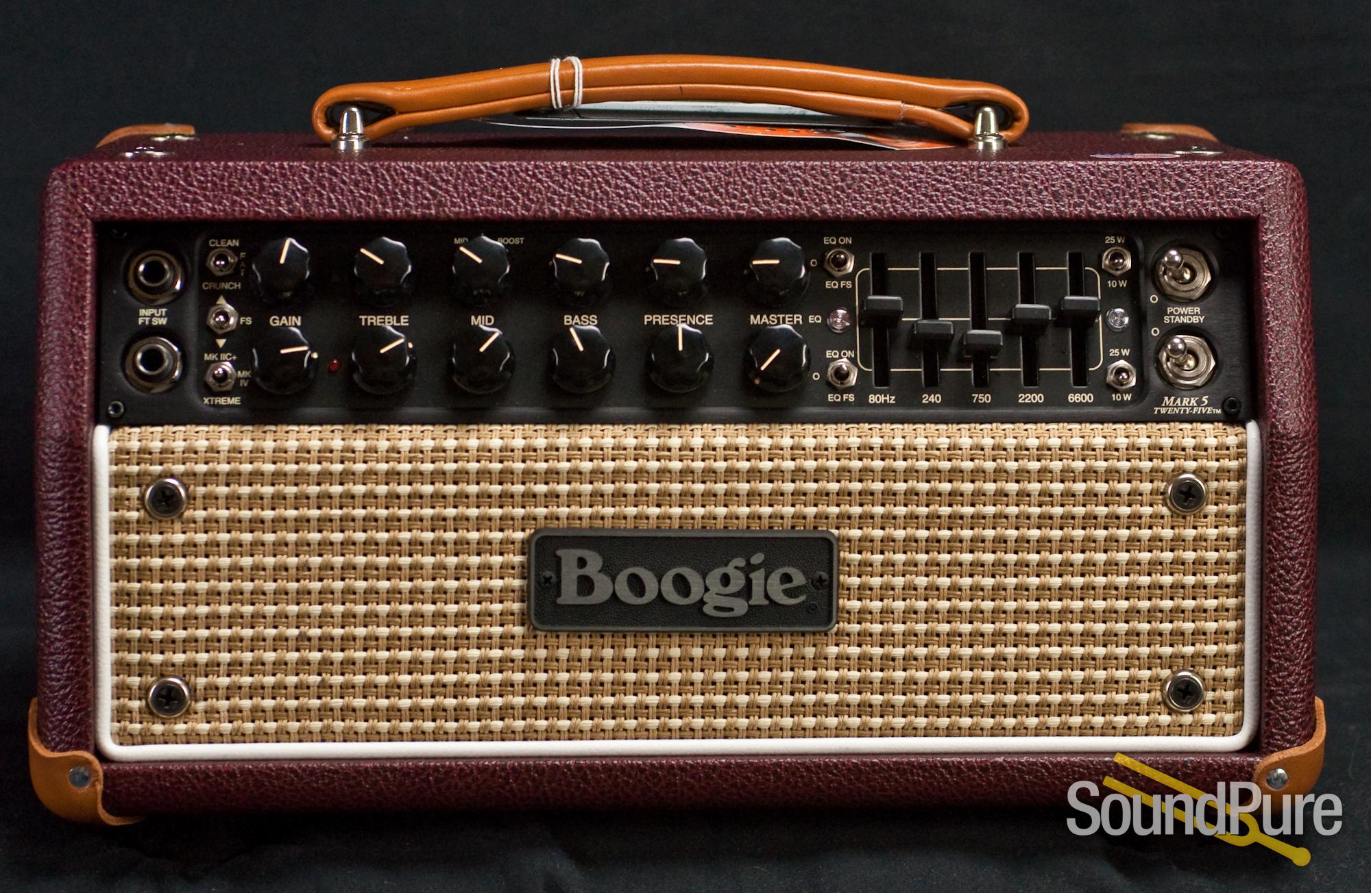 Mesa Boogie Mark V Twenty-Five Amp Head - British Cabernet