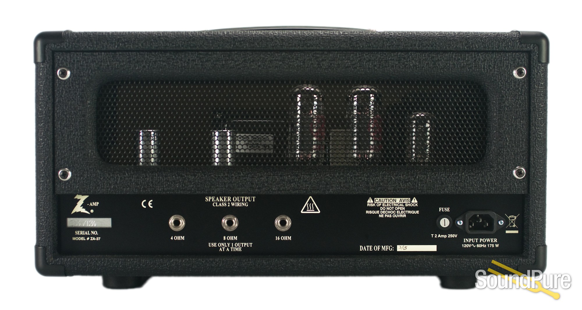 Dr. Z Therapy 35W Amp Head Black
