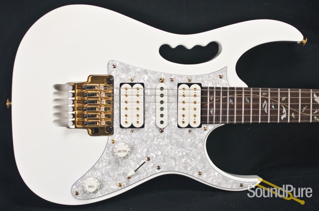 Ibanez Steve Vai Signature JEM 7V White Guitar - Used — image 5