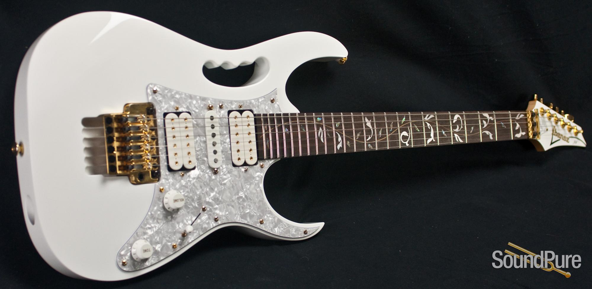 Ibanez Steve Vai Signature JEM 7V White Guitar Used Used eBay