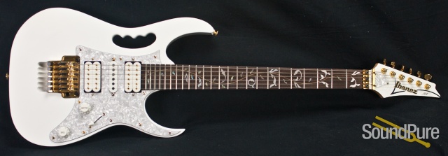 Ibanez Steve Vai Signature JEM 7V White Guitar - Used — image 7