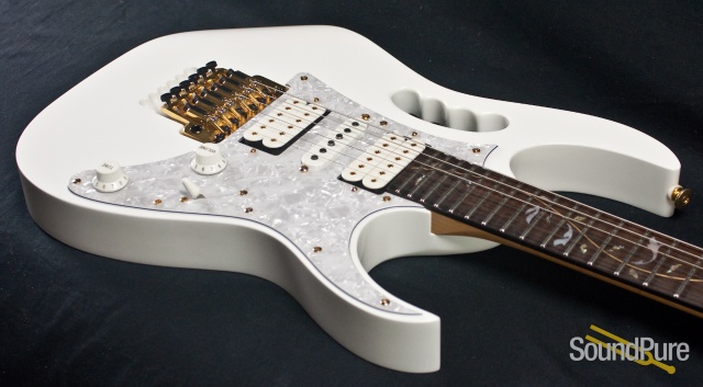 Ibanez Steve Vai Signature JEM 7V White Guitar - Used — image 8