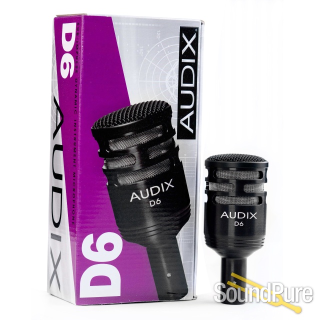 Audix D6 Dynamic Instrument Microphone — image 4